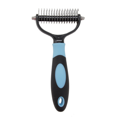 Dog Comb Hair Remover - double sided head