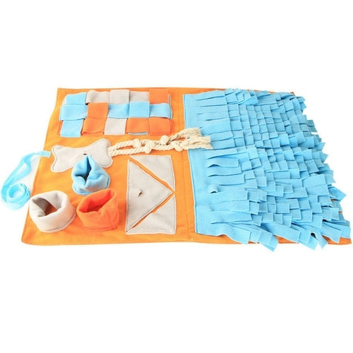 Pet Sniffing Mat Washable Dog Cat Smell Training Pad Consume Energy