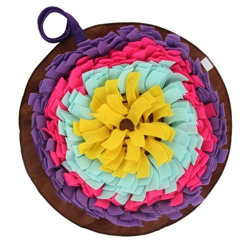 Pet Sniffing Mat Washable Dog Cat Smell Training Pad Consume Energy