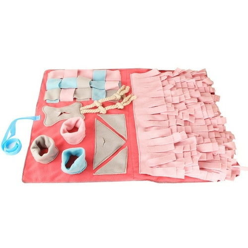 Pet Sniffing Mat Washable Dog Cat Smell Training Pad Consume Energy