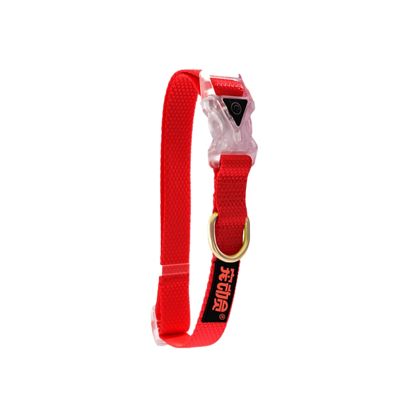 Popular Led Light Dog Collar Nylon Durable Battery Pet Collars