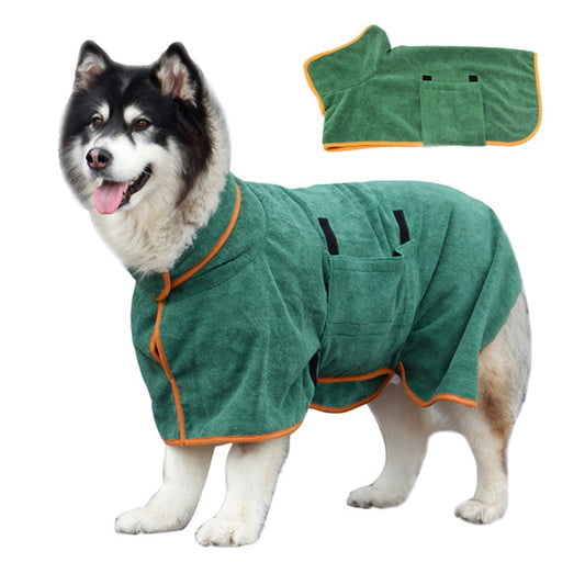 Dog Bathrobe For Small Medium Large Dogs Super Absorbent&fast Drying