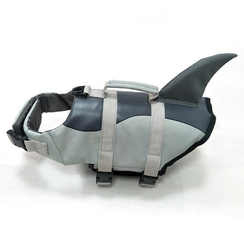 Pet Life Vest Shark Mermaid Swimsuit Dog Swimmming Suit Solid 2020