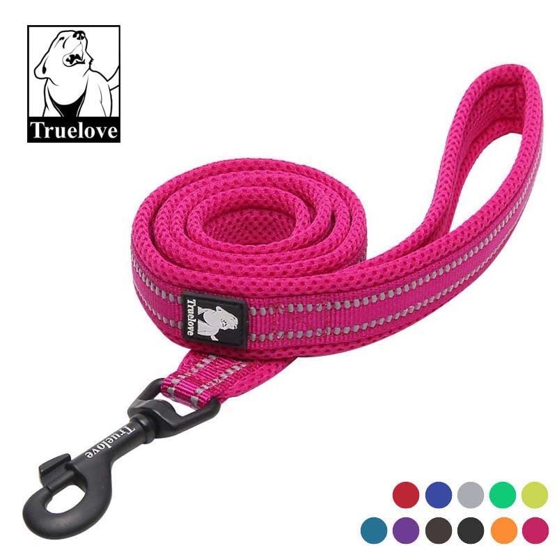 Truelove Soft Padded Mesh Dog Leash 3m Reflective Nylon Dog Leads Dog